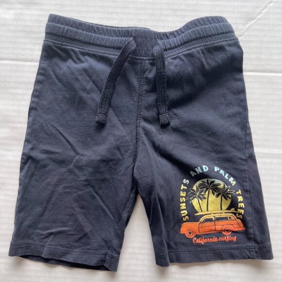 Kids' Shorts Bundle: H&M Patterned (Size 7/8) & Nike Black Athletic (Size M) - Picture 2 of 12